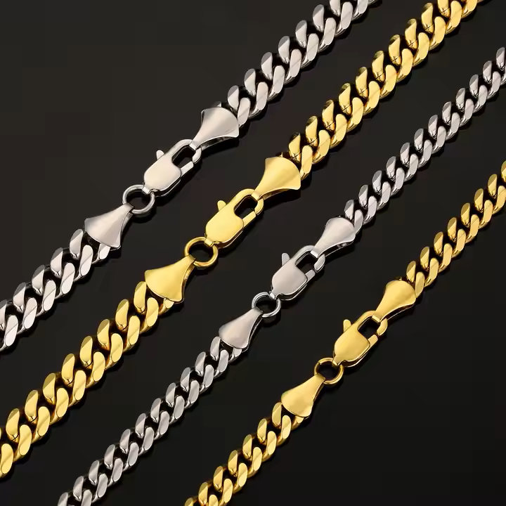 Gold Cuban Chain - 3mm, 18 inches