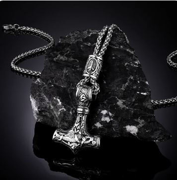 Thor's Hammer (Mjolnir) Pendant Necklace