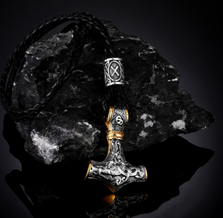 Thor's Hammer (Mjolnir) Pendant Necklace